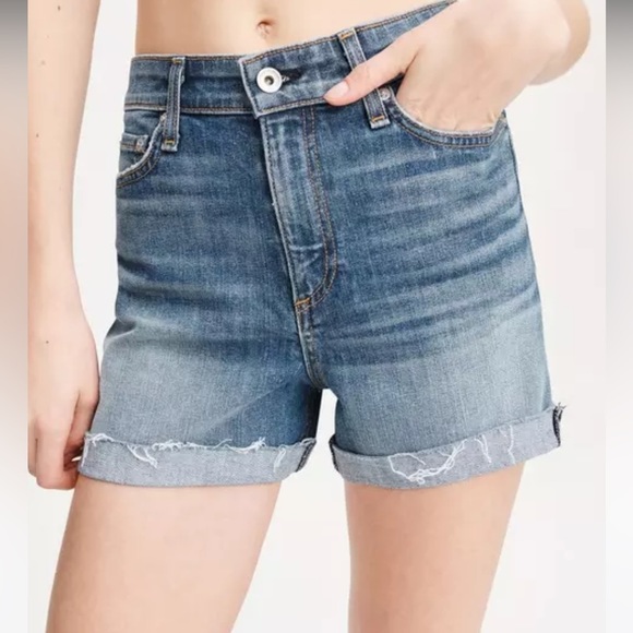 rag & bone Pants - Rag & Bone Nina High-Rise Short - Balboa Size 29